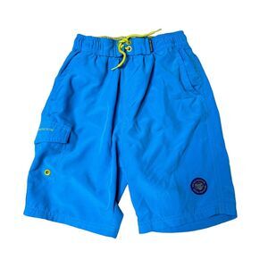 Banana Boat Swim Trunks UPF 50 Blue Fast-Drying Swim Shorts Boy’s Size Large
